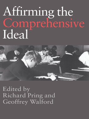 cover image of Affirming the Comprehensive Ideal